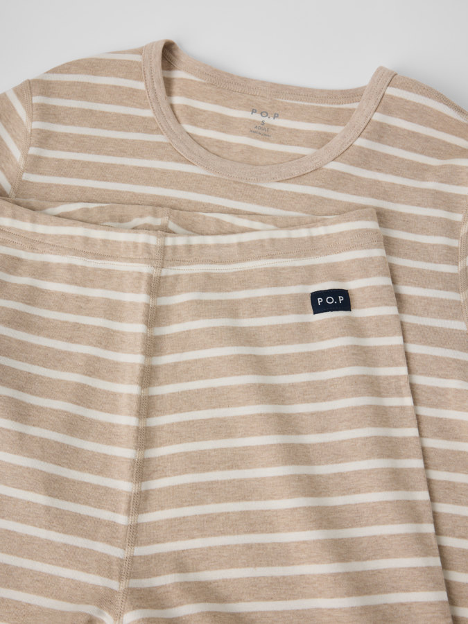 Pyjamas stripe voksen