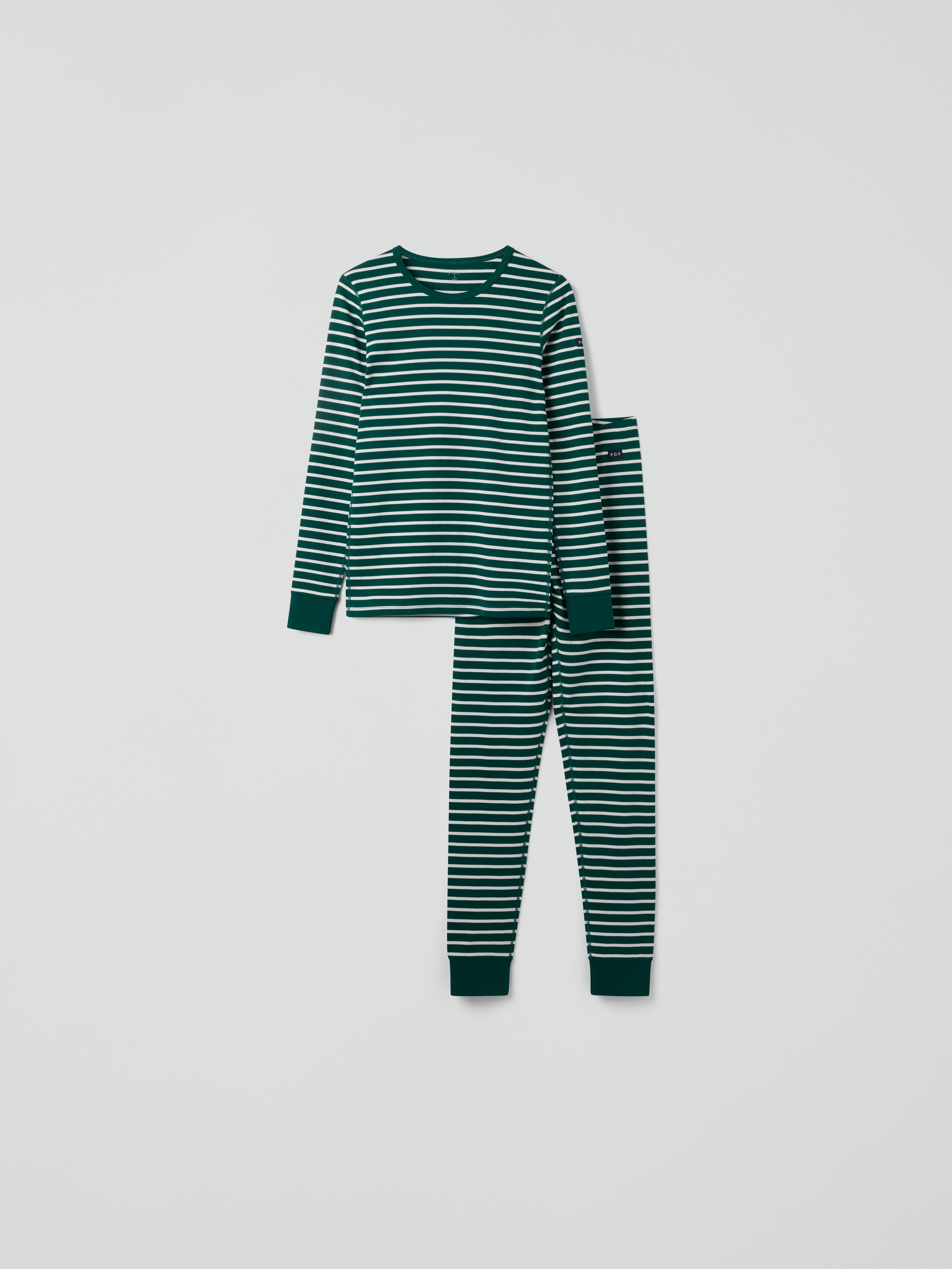 Pyjamas Klassisk stripe voksen