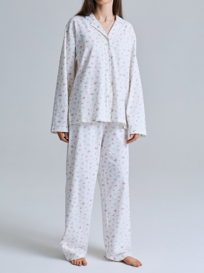 Pyjamas blomster voksen