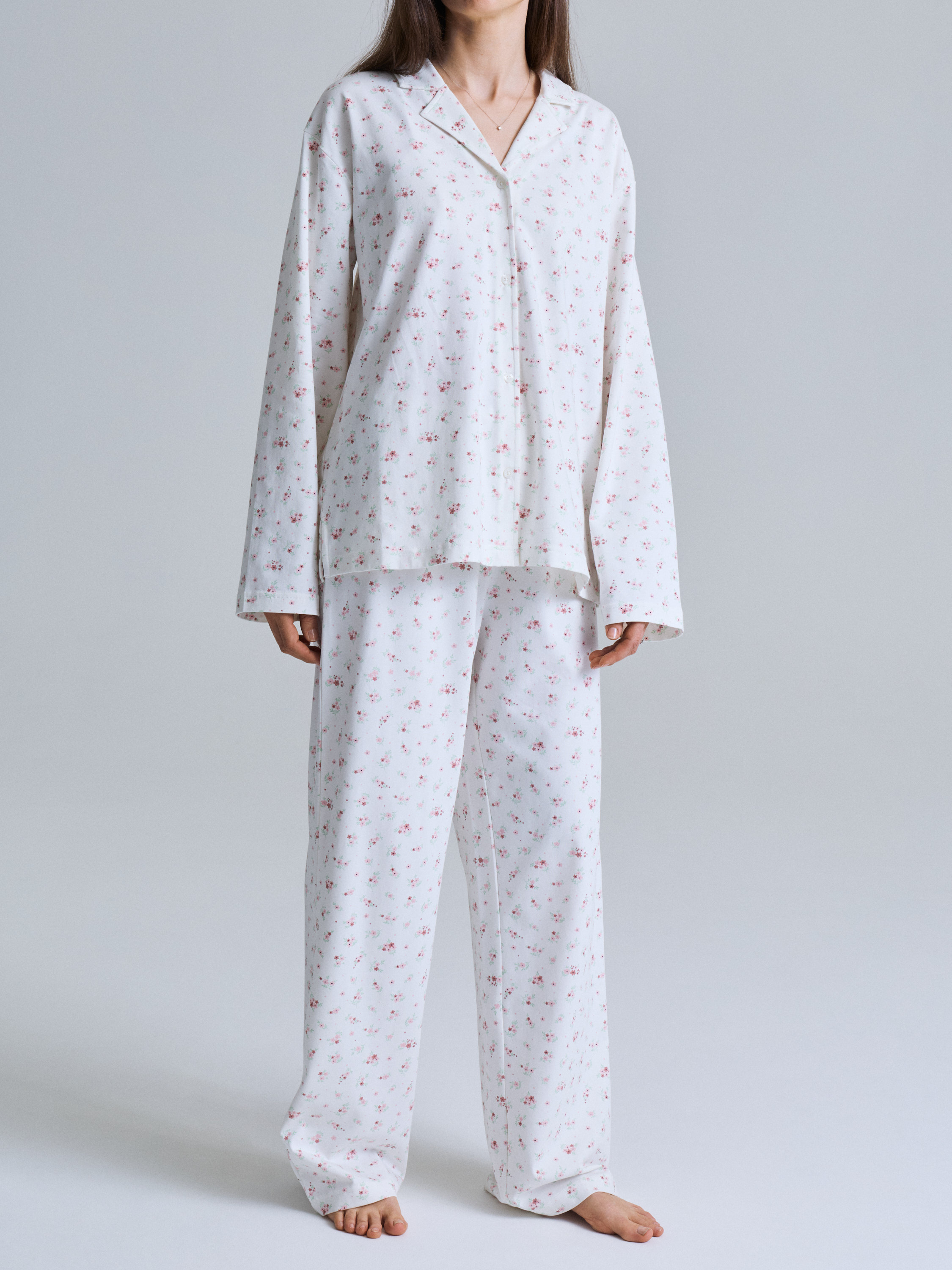 Pyjamas blomster voksen