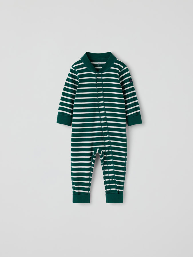 Stripete pysjamasdress Stripete pysjamasdress