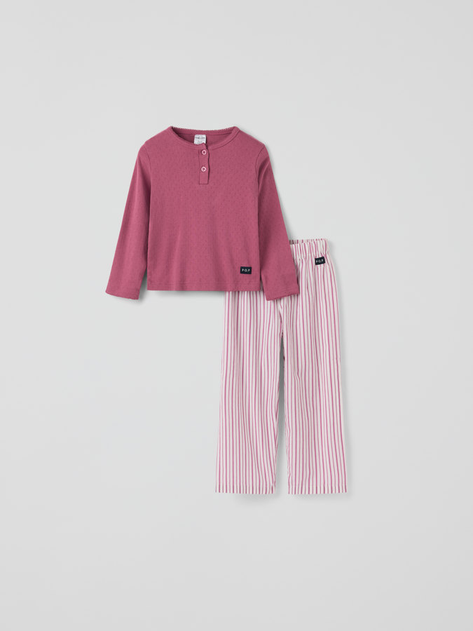 Pyjamassett ensfarget Pyjamassett ensfarget