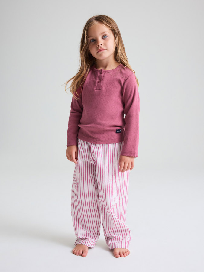 Pyjamassett ensfarget