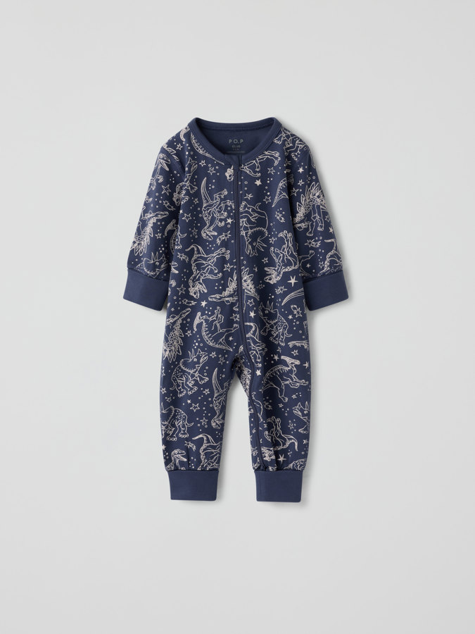 Pyjamasdress Dinosaurer