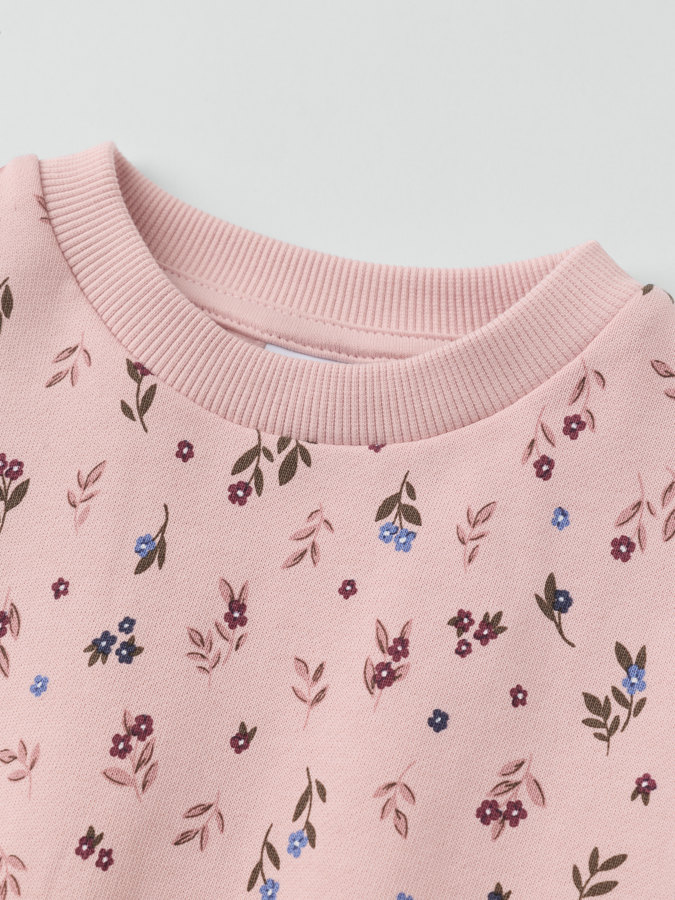 Sweatshirt Blomster