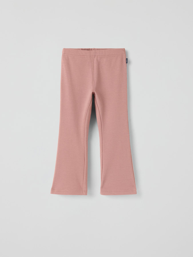 Bootcut leggings ensfargede Bootcut leggings ensfargede