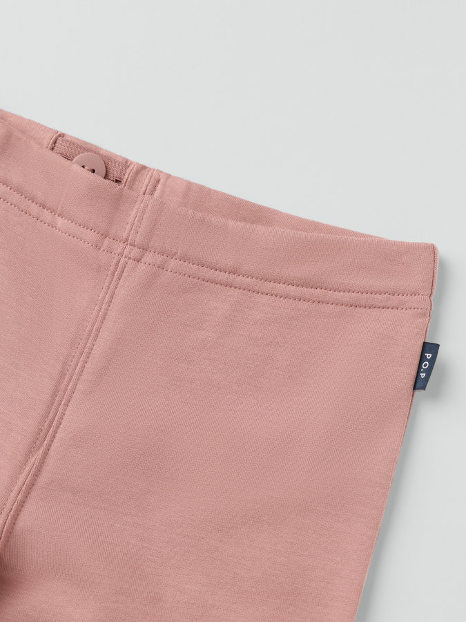 Bootcut leggings ensfargede