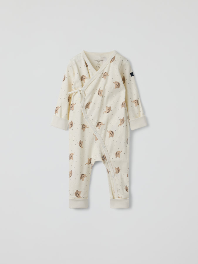 Omslagsdress elefanter