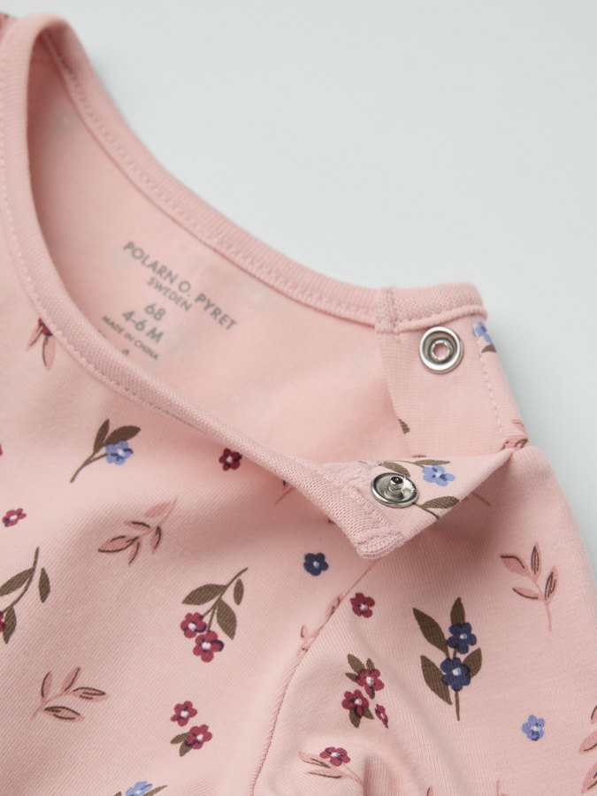 Blomstrete kjole baby