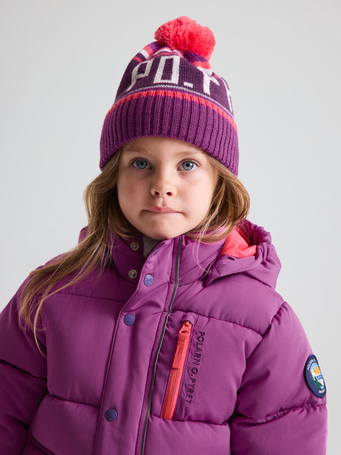 Strikket lue ullblanding Strikket lue ullblanding