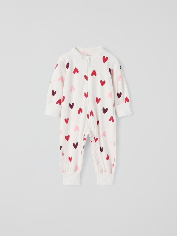 Pyjamasdress Hjerter