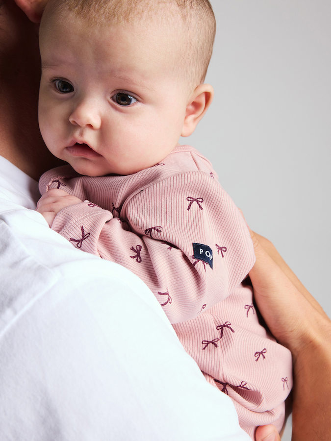 Pyjamasdresser baby sløyfer Pyjamasdresser baby sløyfer