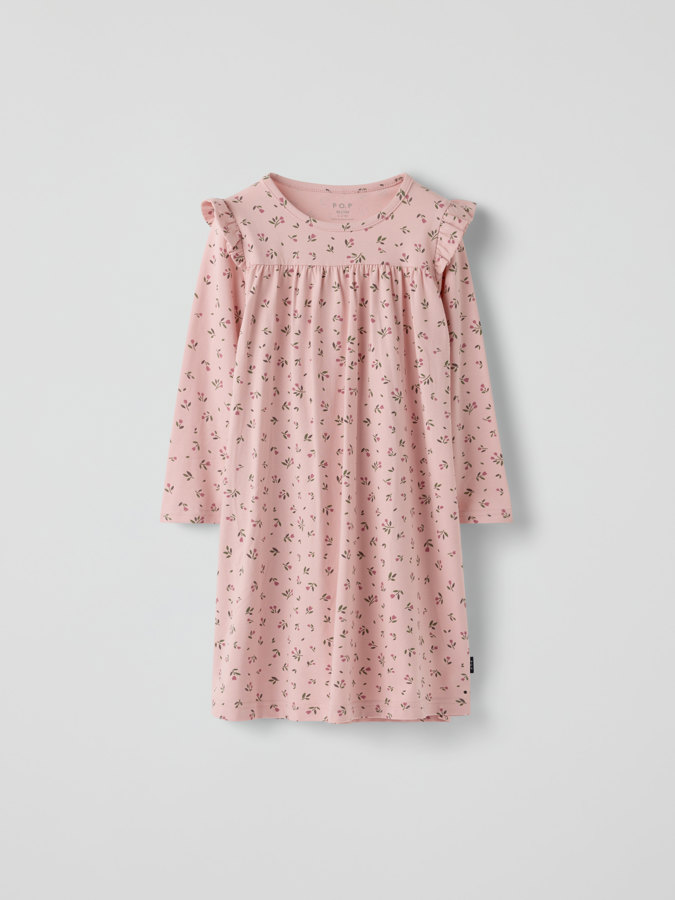 Nattkjole blomstret
