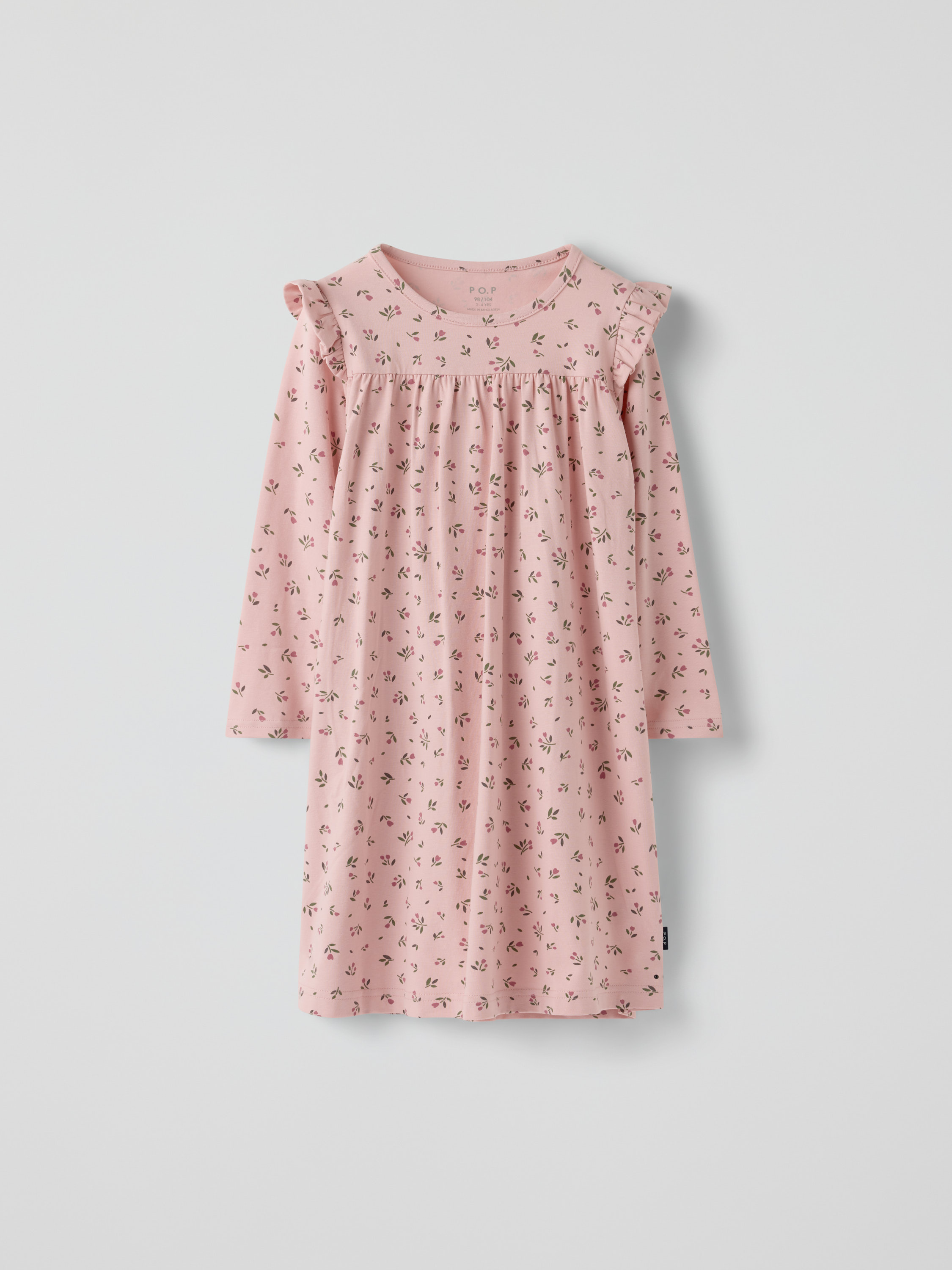 Nattkjole blomstret