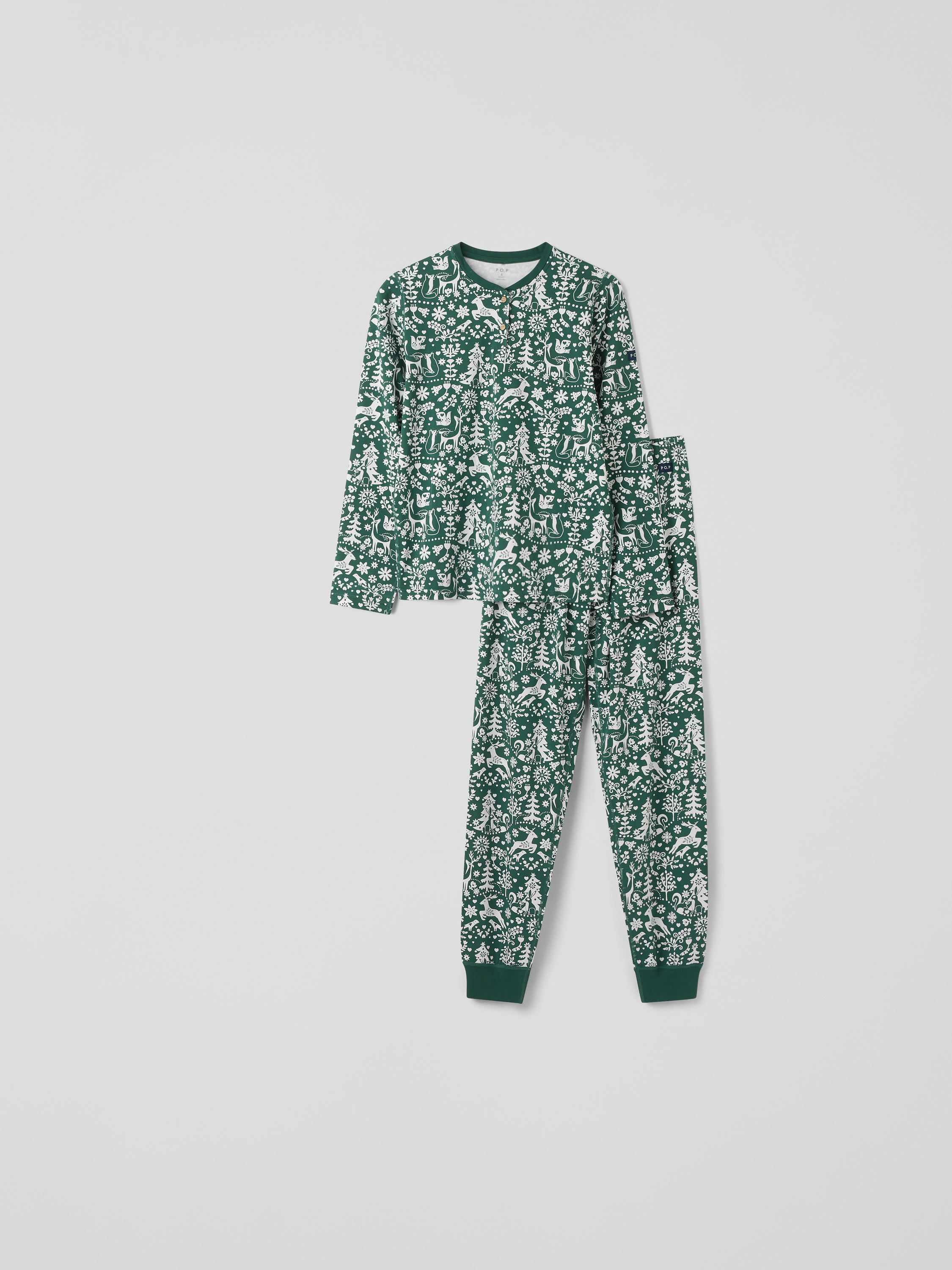 Pyjamas økologisk bomull Vinter