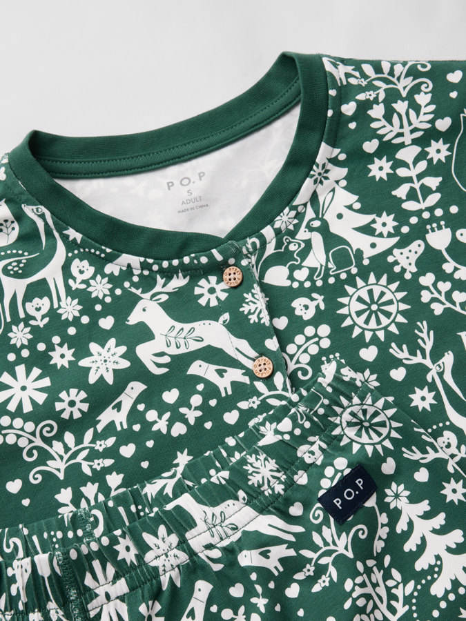 Pyjamas økologisk bomull Vinter