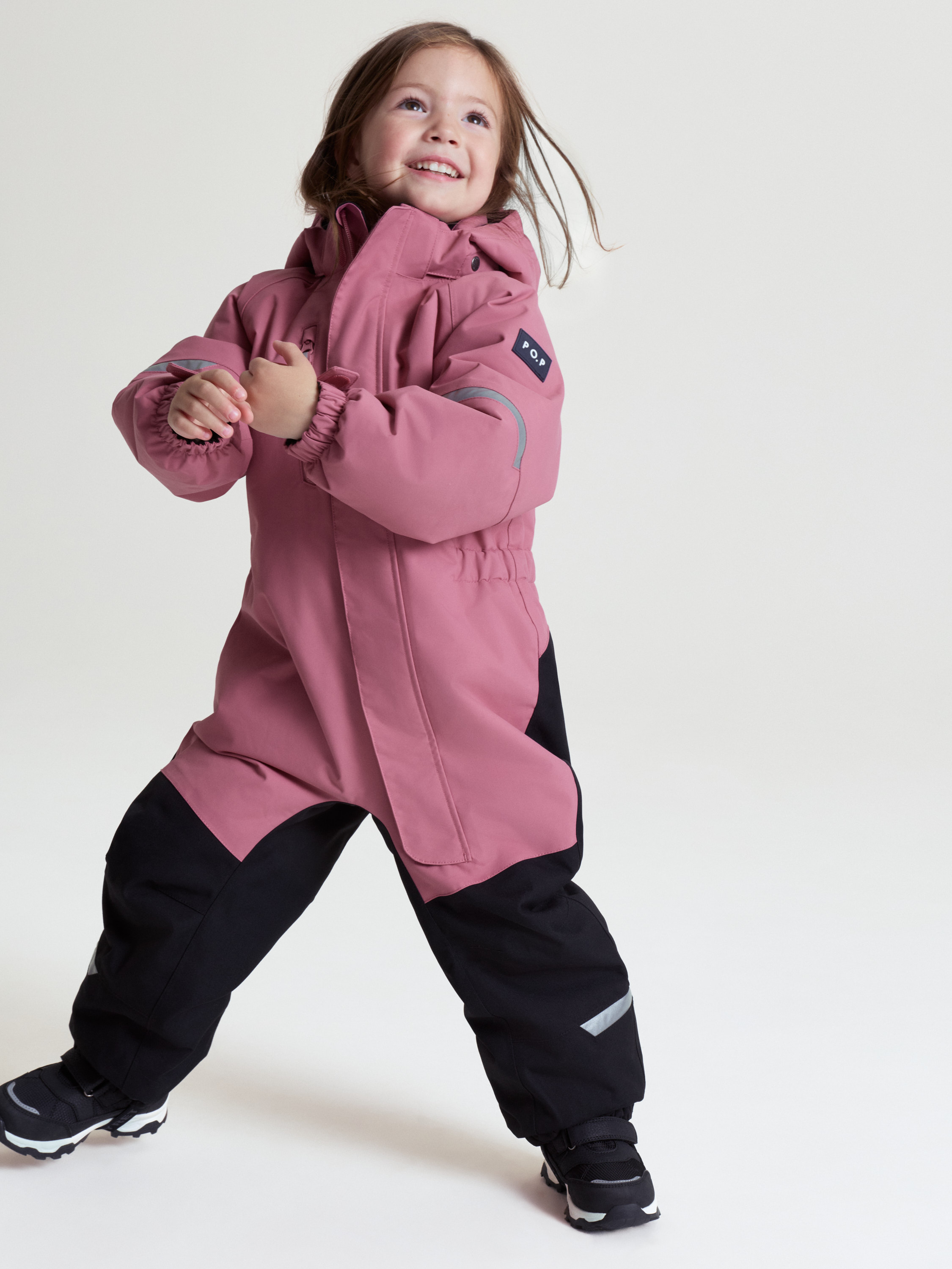 Vanntett vattert dress SNOWY - Rosa