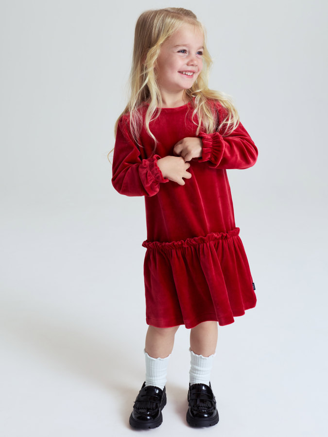 Velourkjole Velourkjole