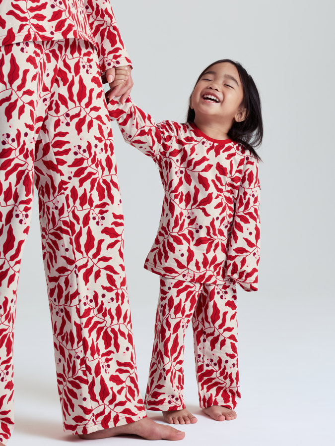 Todelt pyjamas voksen Mummi