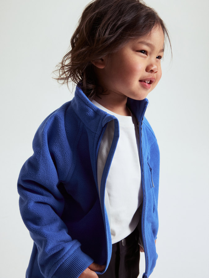 Vindtett vindfleecejakke Vindtett vindfleecejakke