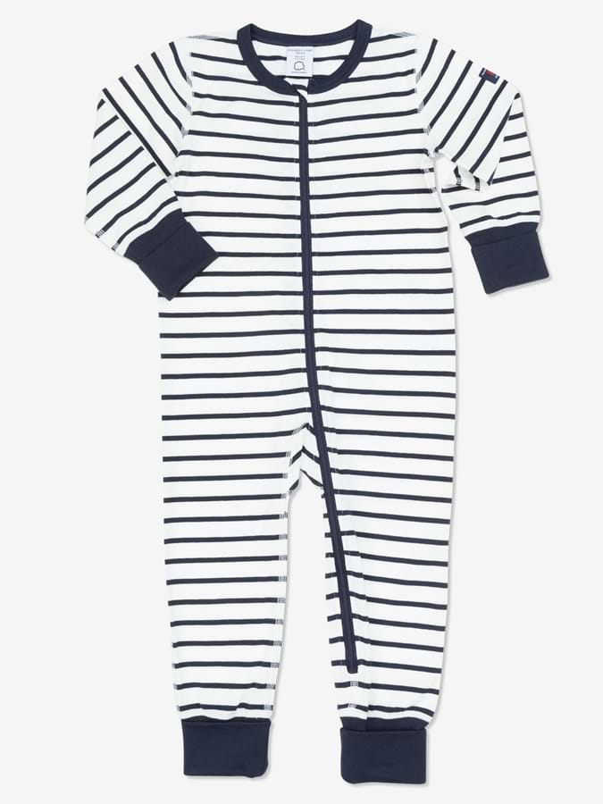 Pyjamas hel stripet baby/barn