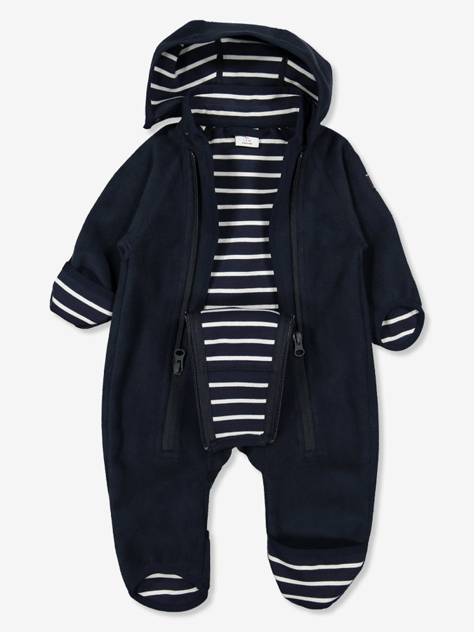 Dress i vindfleece til nyfødt Dress i vindfleece til nyfødt