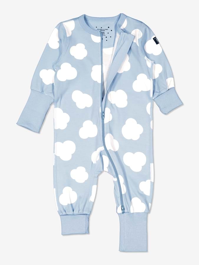 Hel pyjamas med skytrykk baby