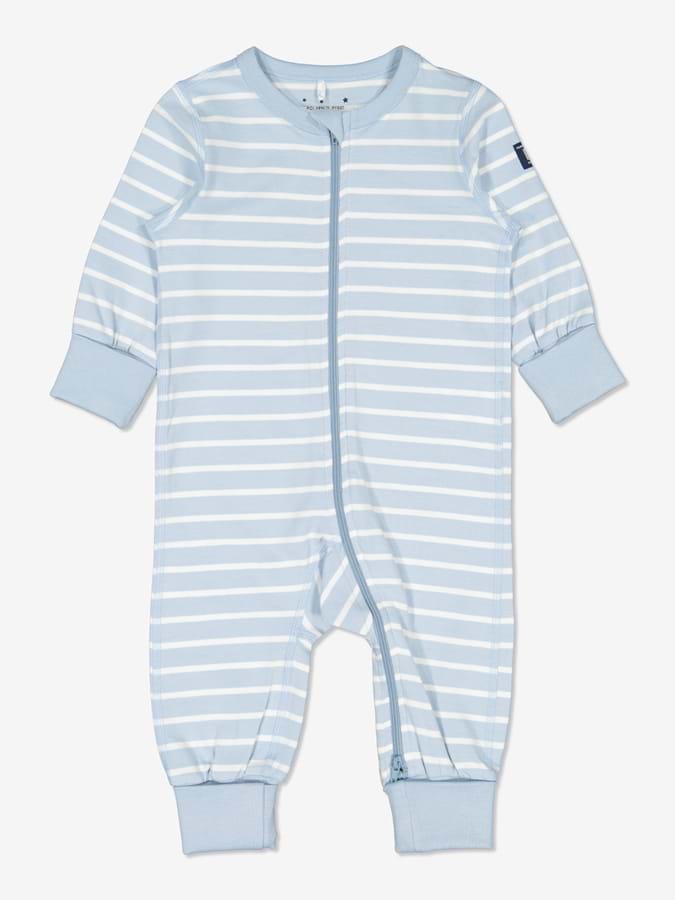 Stripet hel pyjamas baby