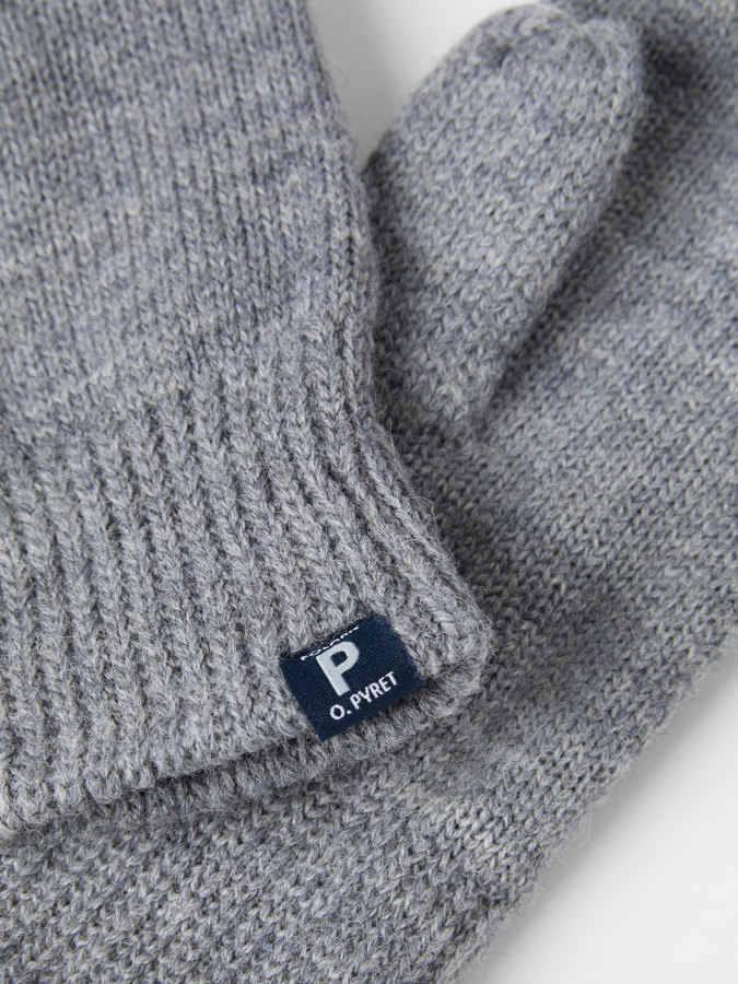 Votter dobbeltstrikkede merinoull Votter dobbeltstrikkede merinoull