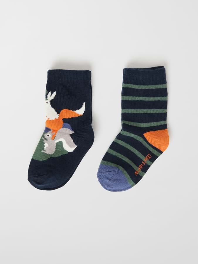 2-pakning sokker
