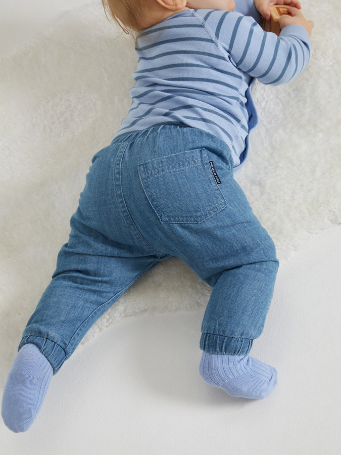 Denimbukse «dra på» Denimbukse «dra på»