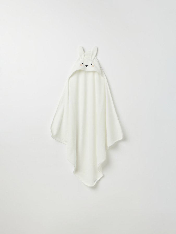 Badehåndkle med hette kanin