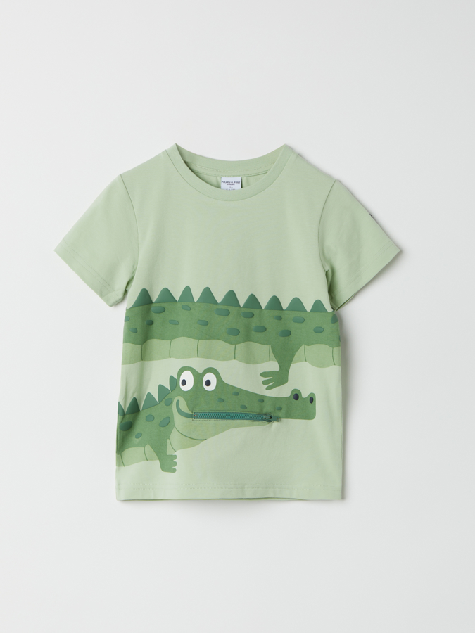 T-skjorte krokodille