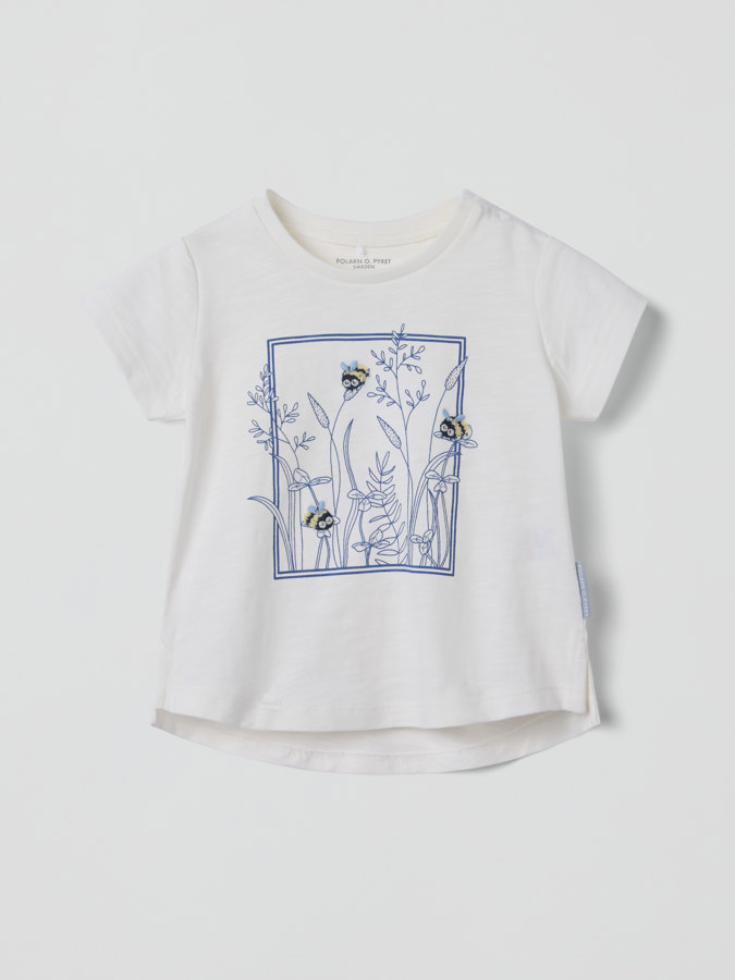 Kortermet genser blomster Kortermet genser blomster