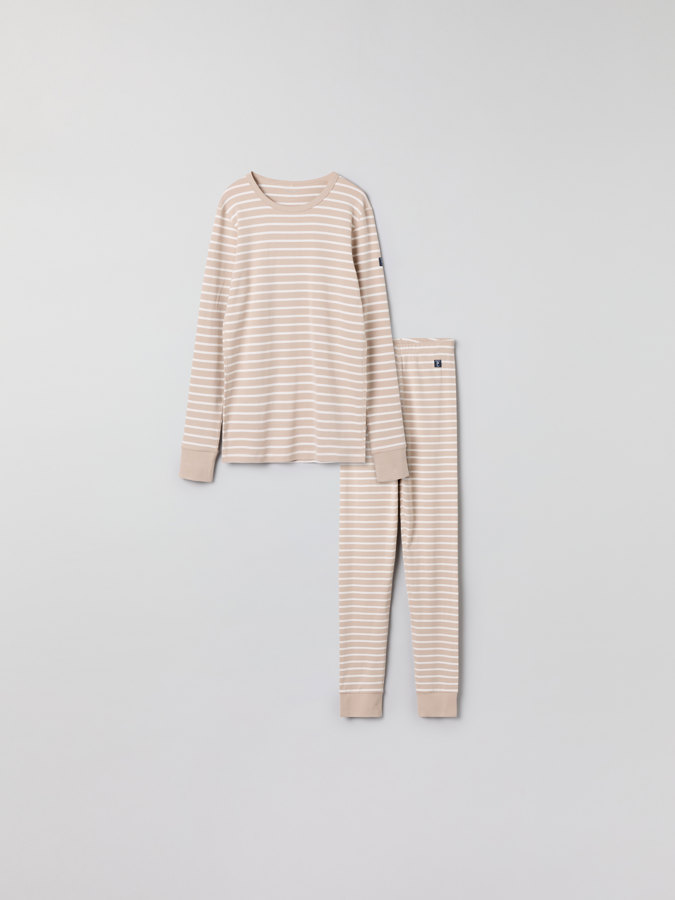 Voksensett med bukse og genser stripet Voksensett med bukse og genser stripet