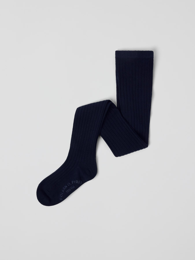 Ribbestrikket strømpebukse Ribbestrikket strømpebukse