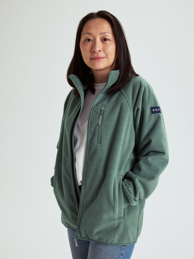 Vindtett vindfleecejakke voksen Vindtett vindfleecejakke voksen