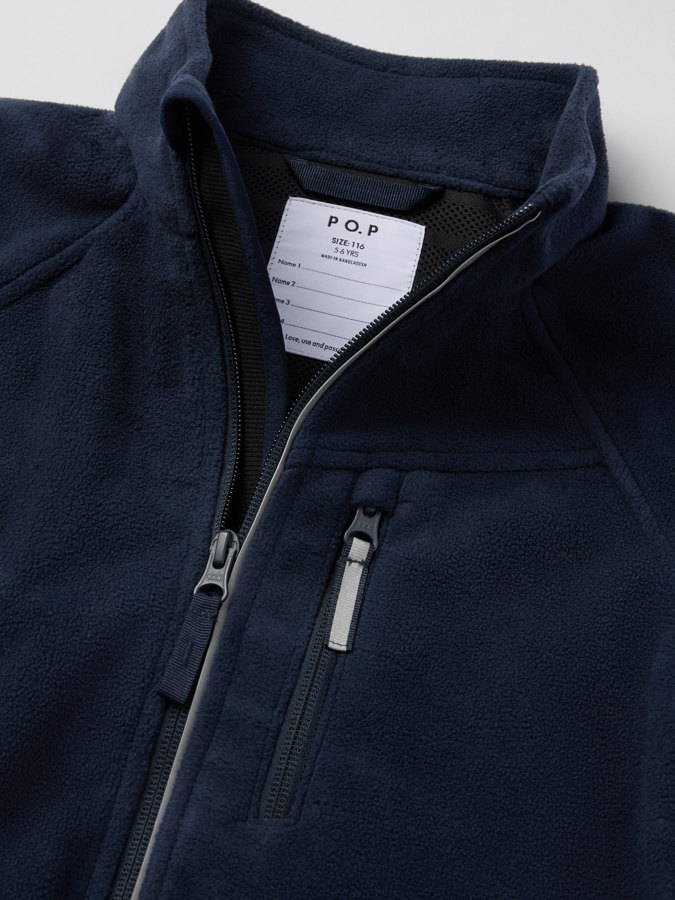 Vindtett vindfleecejakke Vindtett vindfleecejakke