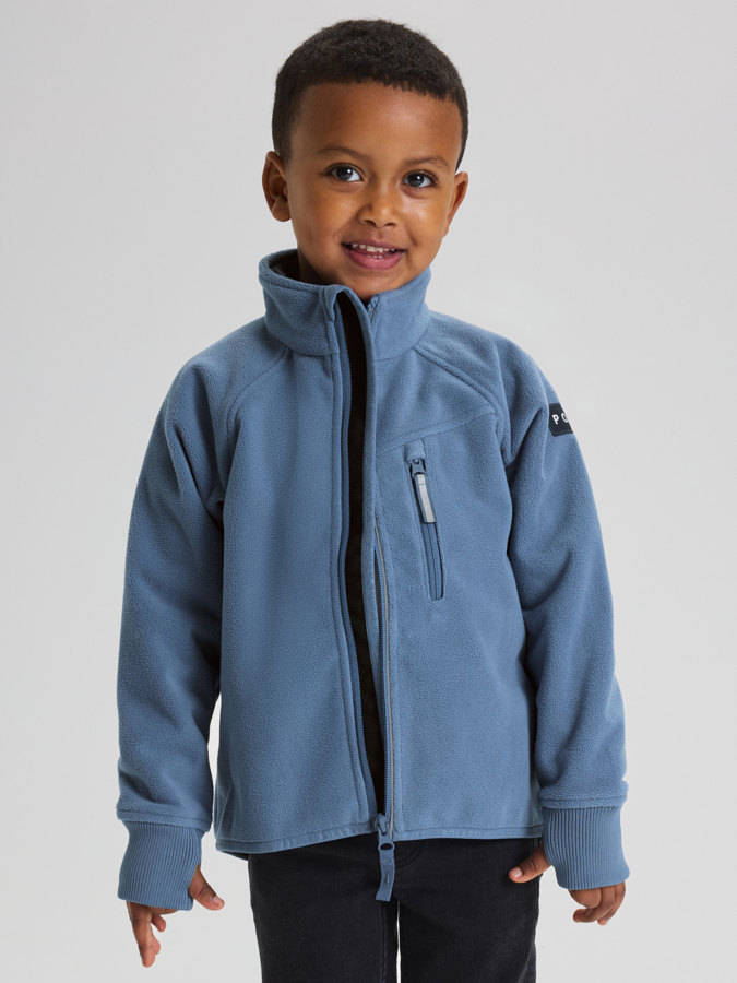 Vindtett vindfleecejakke Vindtett vindfleecejakke