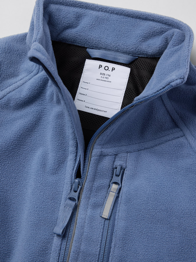 Vindtett vindfleecejakke Vindtett vindfleecejakke