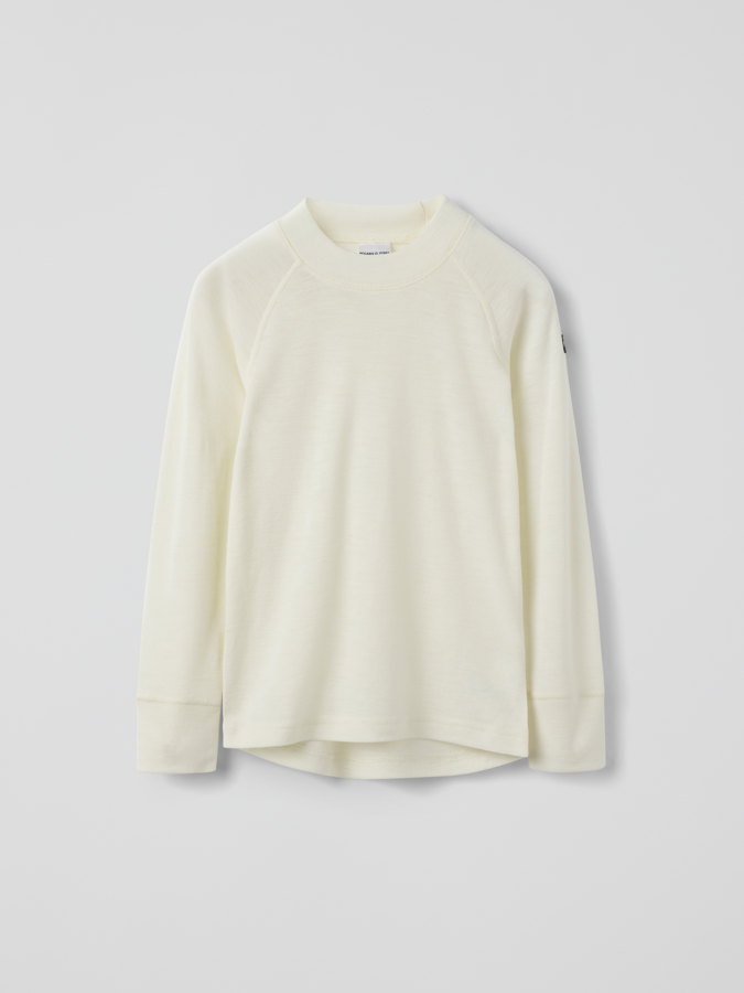 Langermet undertrøye merinoull Langermet undertrøye merinoull