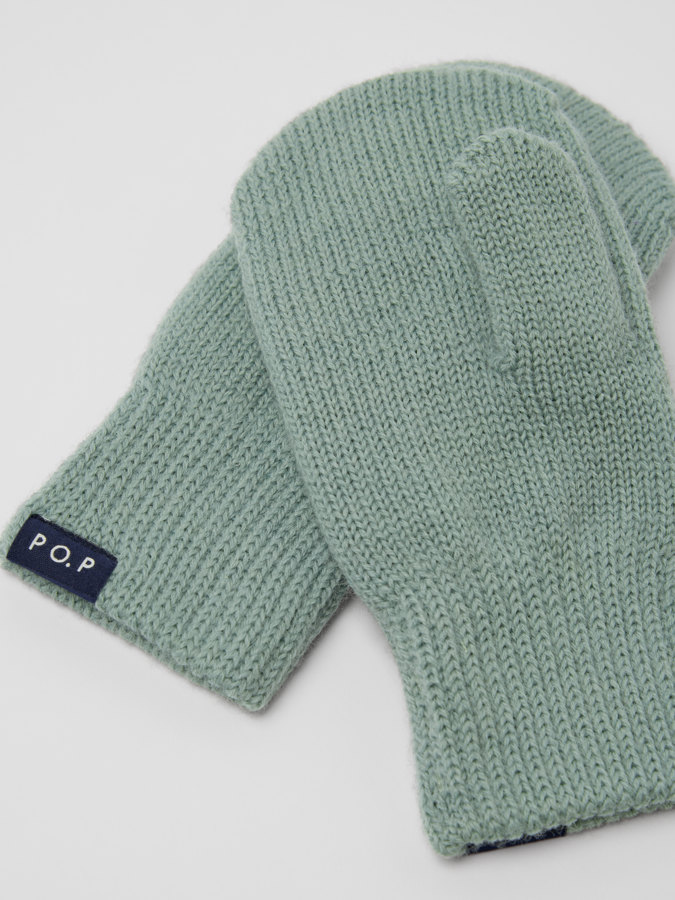 Votter dobbeltstrikkede merinoull Votter dobbeltstrikkede merinoull