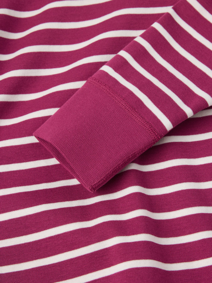 Langermet T-skjorte stripet Langermet T-skjorte stripet