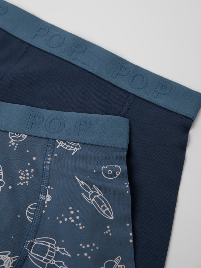 2-pakning boksershortser 2-pakning boksershortser