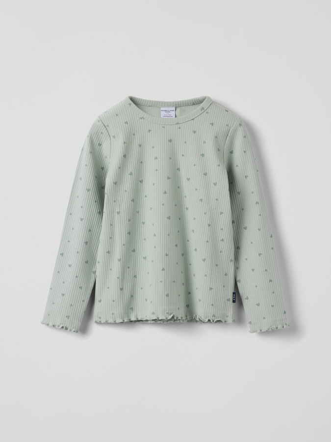 Langermet topp hjerter Langermet topp hjerter