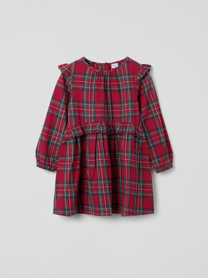 Kjole med volanger Kjole med volanger