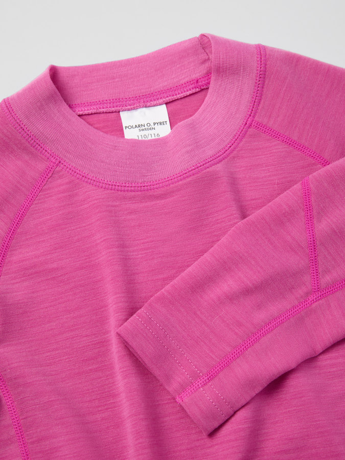 Langermet undertrøye ullblanding Langermet undertrøye ullblanding