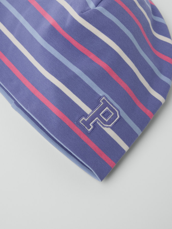 Trikotlue P-applikasjon stripet Trikotlue P-applikasjon stripet