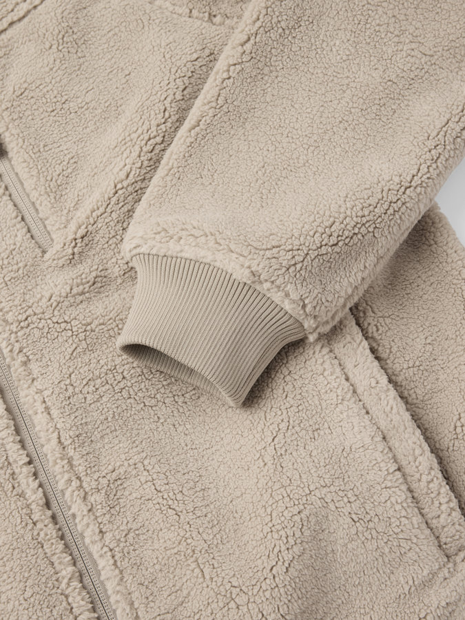 Vindtett pilefleecejakke voksen Vindtett pilefleecejakke voksen