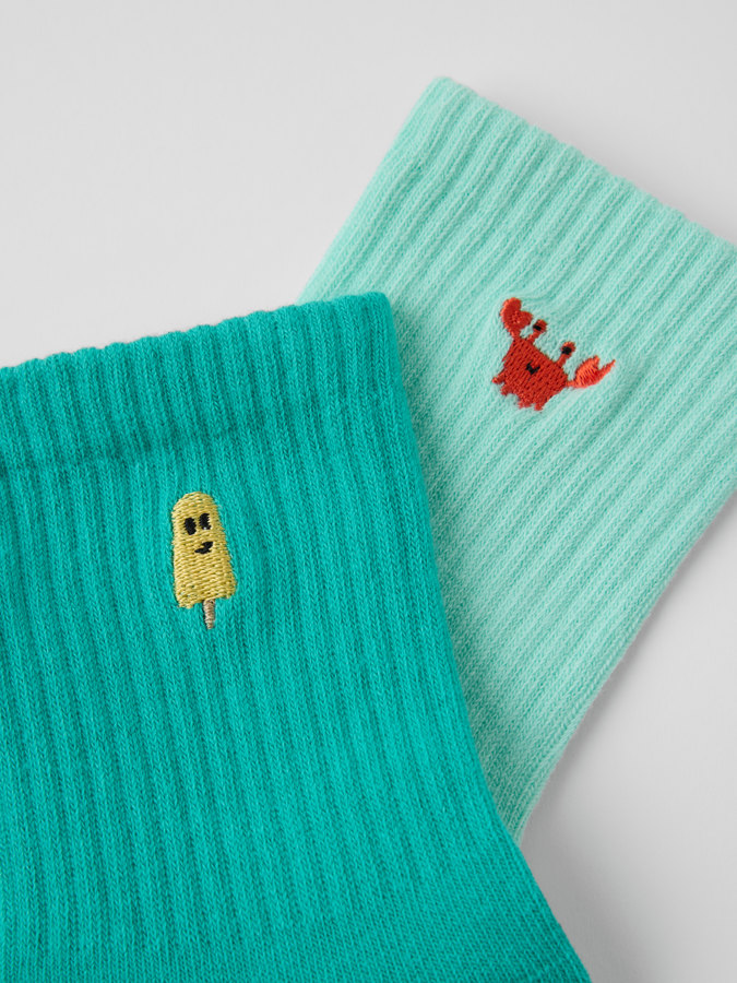 2-pakning sokker 2-pakning sokker